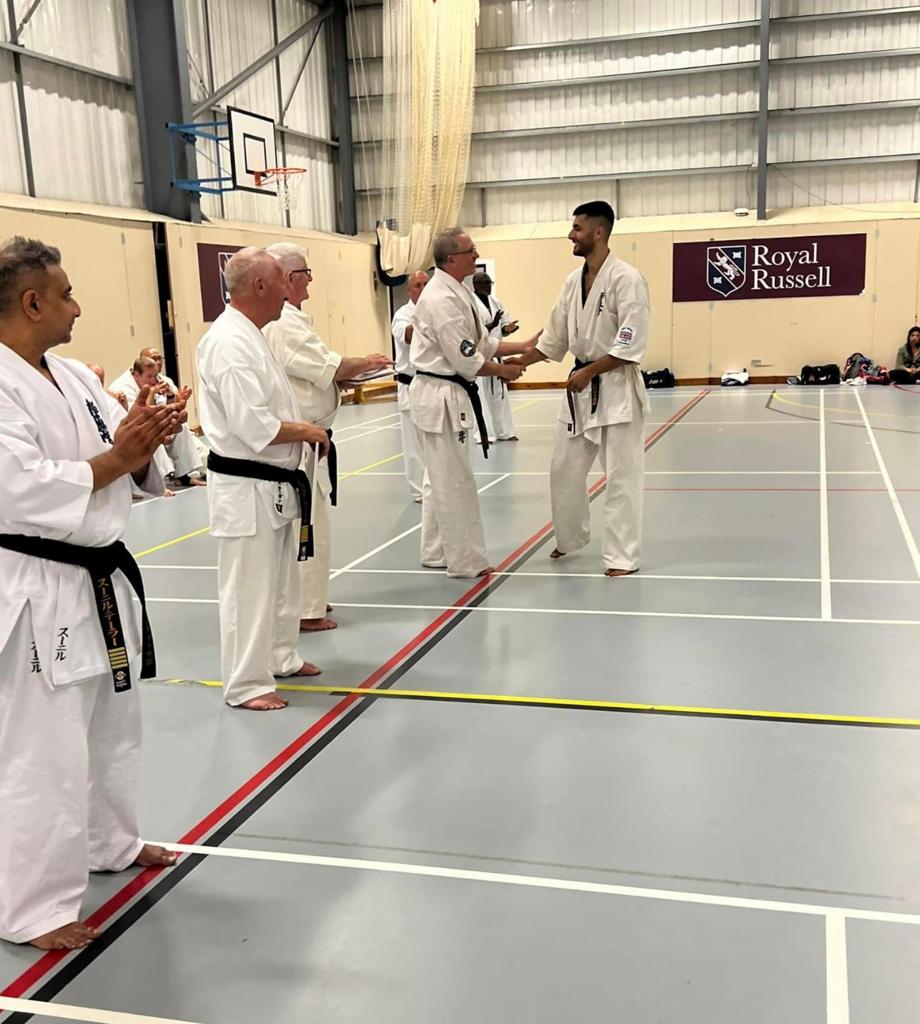 Technical kata practice in Saffron Walden